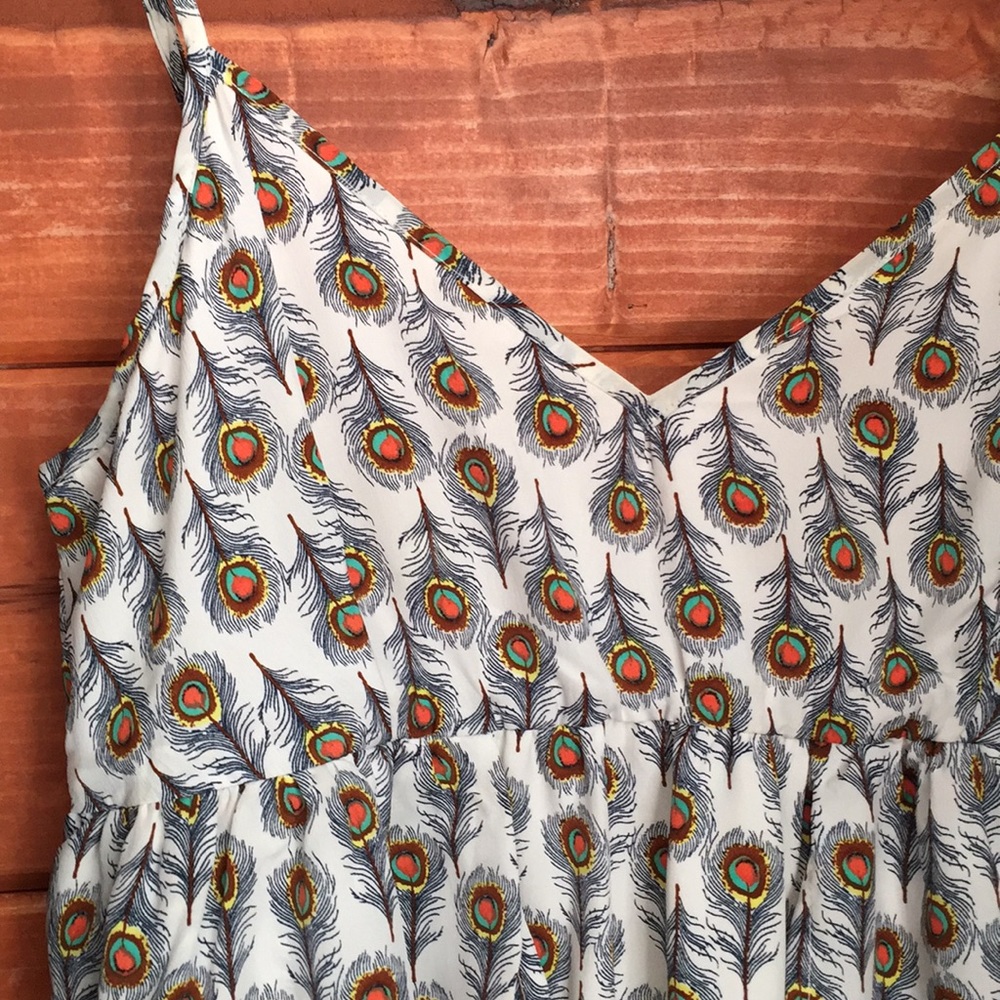 Peacock Feather Dress